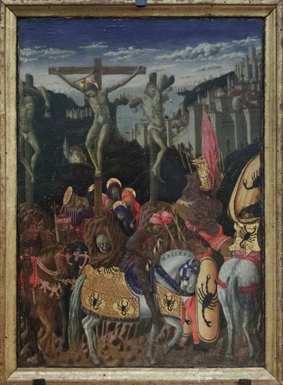 Crucifixión de Cristo, c.1445-47 (panel) de Giovanni Boccati or Boccatto