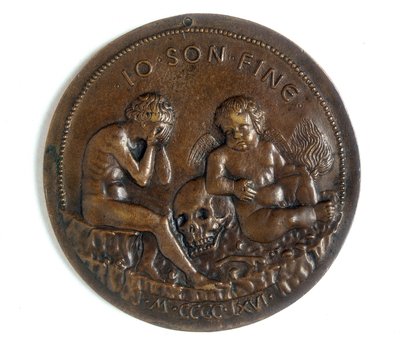 Medalla que representa a Antonino Pío: reverso, obra de Giovanni Boldù, conservada en la Galleria Estense en Módena de Giovanni Boldù