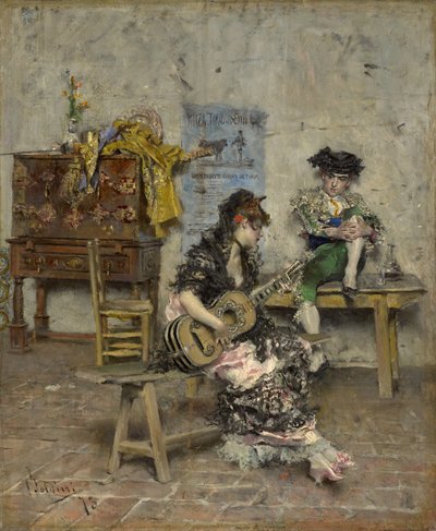 Un guitarrista, 1872 de Giovanni Boldini