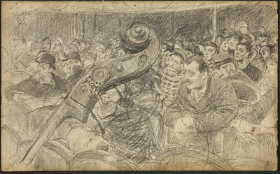 Audiencia en un teatro parisino II de Giovanni Boldini