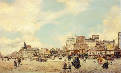 Plaza Clichy, París de Giovanni Boldini