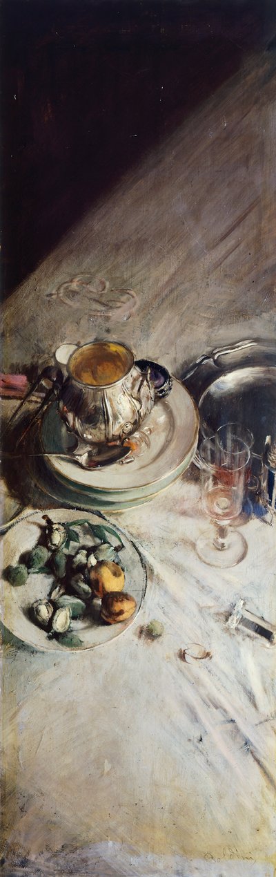 Rincón de la mesa del pintor de Giovanni Boldini