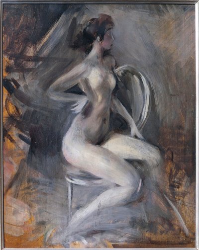 Italia, Ferrara, Desnudo Dinámico de Giovanni Boldini