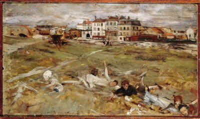 Italia, Suburbio de París de Giovanni Boldini