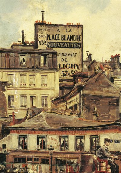 Italia, Vista de Place Clichy en París de Giovanni Boldini