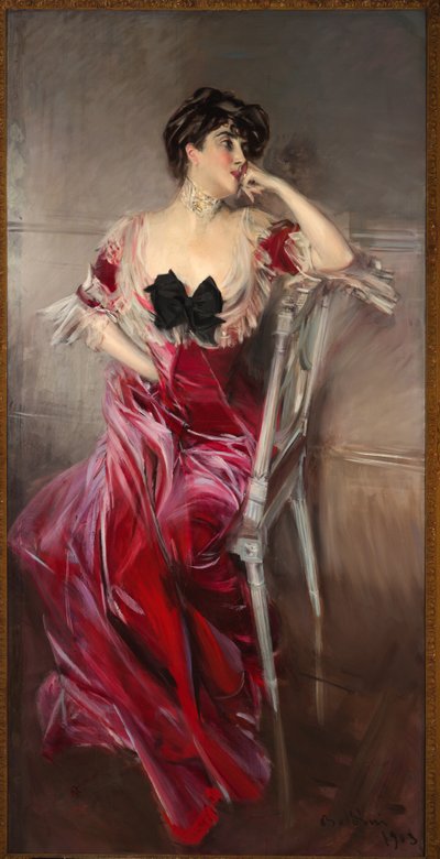 Señorita Bell de Giovanni Boldini