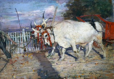 Carro de bueyes de Giovanni Boldini
