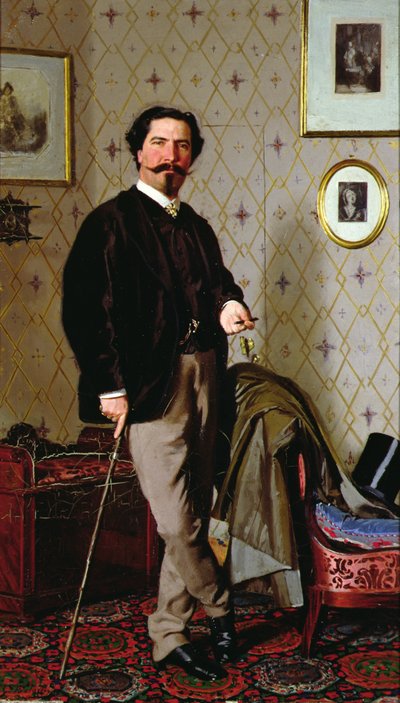 Retrato de Cristiano Banti (1824-1904) de Giovanni Boldini