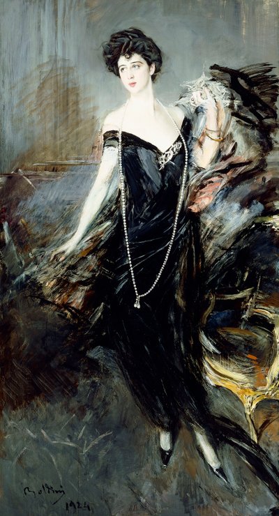 Retrato de Donna Franca Florio de Giovanni Boldini