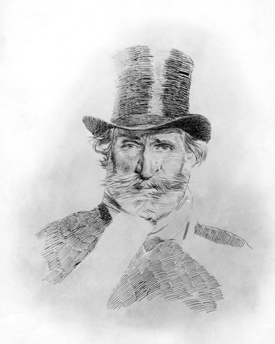 Retrato de Giuseppe Verdi de Giovanni Boldini