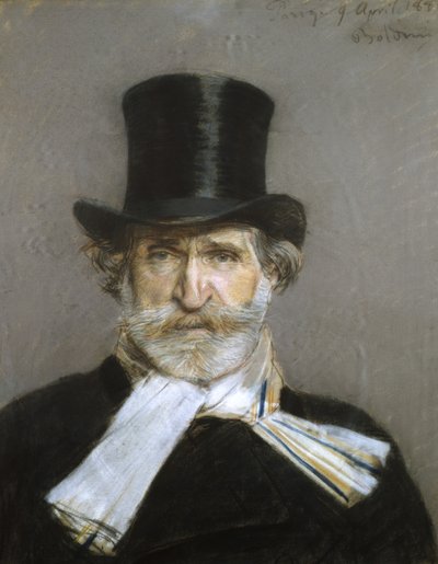 Retrato de Giuseppe Verdi, 1880s de Giovanni Boldini
