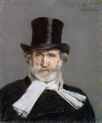 Retrato de Giuseppe Verdi de Giovanni Boldini