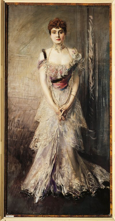 Retrato de la Infanta Eulalia de España (1864-1958), circa 1898 de Giovanni Boldini