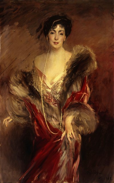 Retrato de Josefina A. de Errazuriz, 1912 de Giovanni Boldini