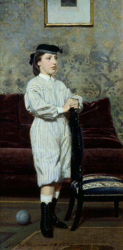 Retrato de Leonetto Banti por Giovanni Boldini de Giovanni Boldini