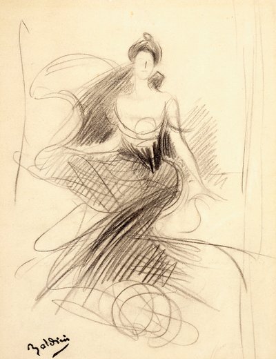 Retrato de Madame X de Giovanni Boldini