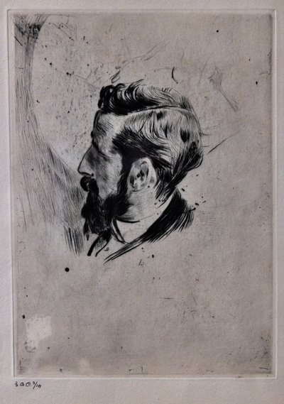 Retrato de Paul Helleu de Giovanni Boldini