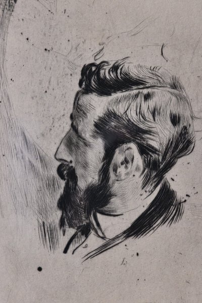 Retrato de Paul Helleu de Giovanni Boldini