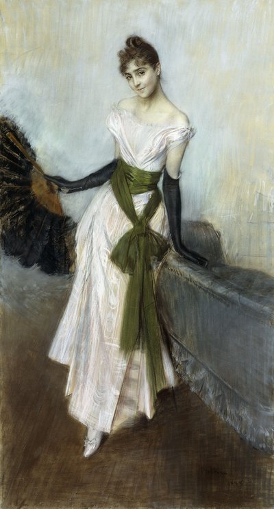 Retrato de la señorita Concha de Ossa, 1888 de Giovanni Boldini