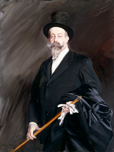 Retrato de Willy, el escritor, Henri Gauthier-Villars de Giovanni Boldini