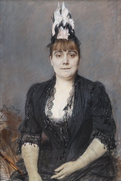 Retrato de una dama de Giovanni Boldini