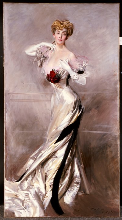 Retrato de la Condesa Zichy, 1905 de Giovanni Boldini
