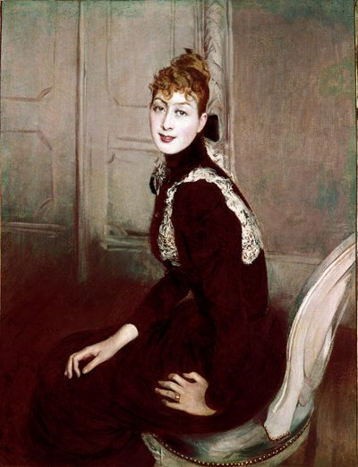 Retrato de la Marquesa Franzoni de Giovanni Boldini