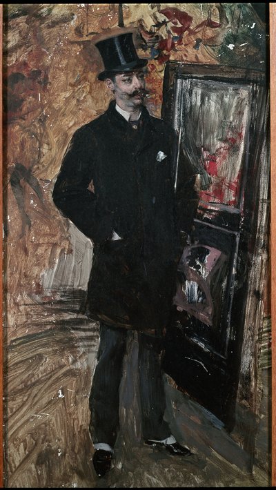 Retrato del poeta Hanvin de Giovanni Boldini