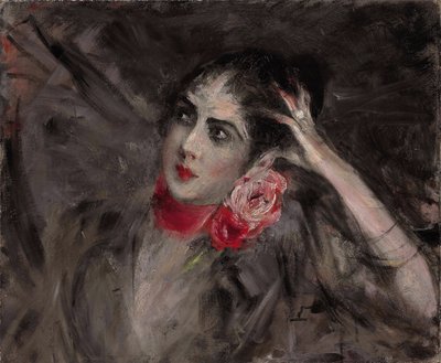 Princesa Catherine Radziwill, nacida Katarzyna Rzewuska de Giovanni Boldini