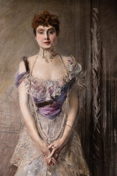 Princesa Eulalia de España, detalle de Giovanni Boldini