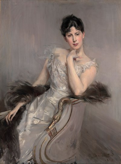 Signora in bianco, 1902 de Giovanni Boldini