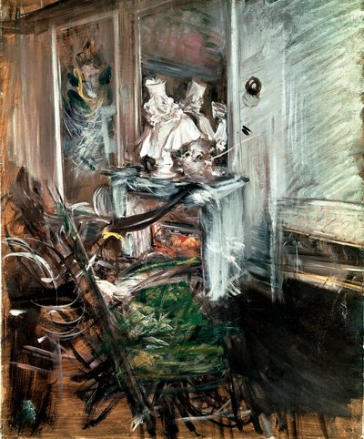 El "Cardenal" de Bernini en la habitación del pintor de Giovanni Boldini