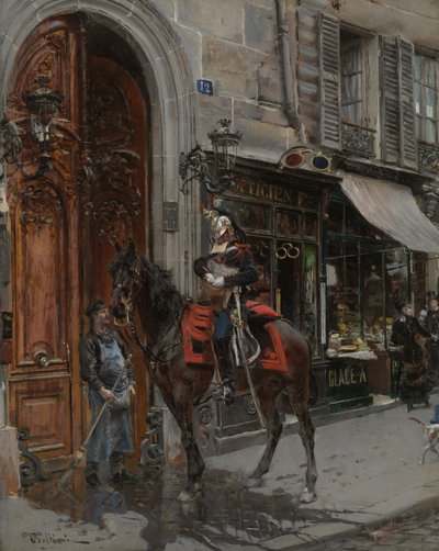 El Mensajero, 1879 de Giovanni Boldini