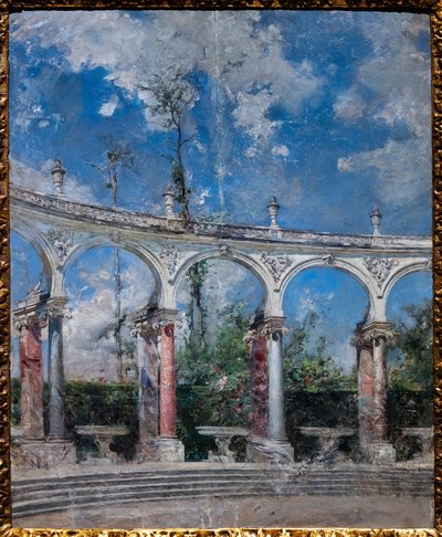 La columnata de Versalles de Giovanni Boldini
