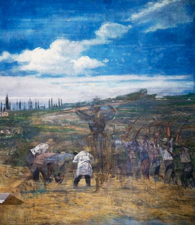 Trillando grano de Giovanni Boldini