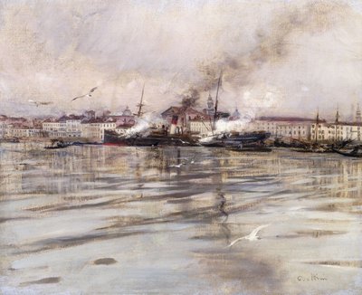 Vista de Venecia de Giovanni Boldini