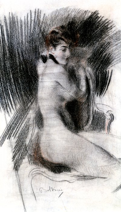 Mujer sentada de Giovanni Boldini