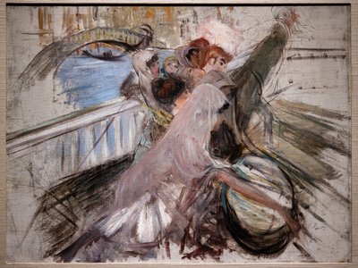 Mujeres en Venecia de Giovanni Boldini