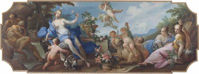 Aurora y Diana, o una alegoría de la primavera de Giovanni Camillo Sagrestani