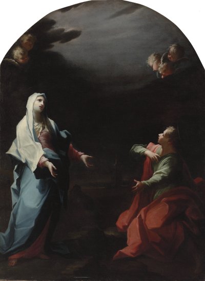 La Virgen y San Juan Evangelista de Giovanni Camillo Sagrestani
