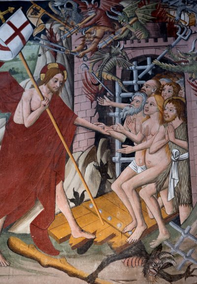 Descenso al infierno, c.1492 de Giovanni Canavesio