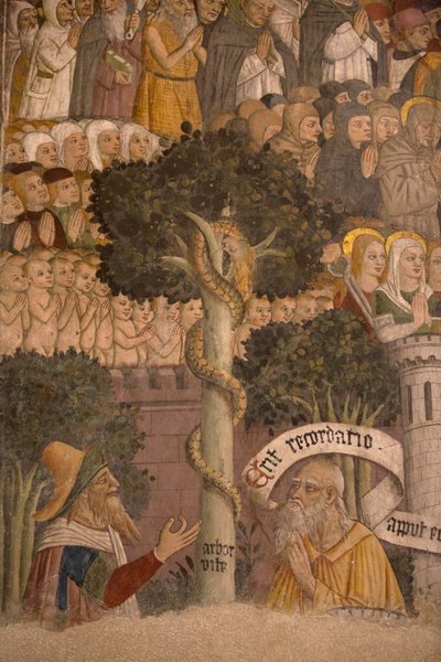 Juicio Final, c.1492 (detalle) de Giovanni Canavesio