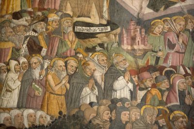 Juicio Final, c.1492 (detalle) de Giovanni Canavesio