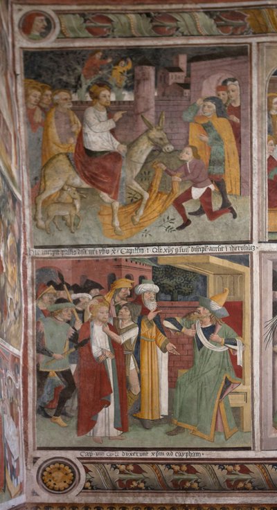 Escenas de la vida de Cristo, c.1492 (fresco) de Giovanni Canavesio
