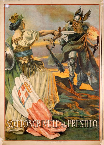 Primera Guerra Mundial, Sottoscrivete al prestito (Suscríbanse al préstamo) de Giovanni Capranesi