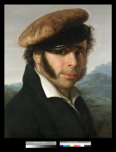 Retrato de Pietro Ronzoni, 1825 de Giovanni Carnovali
