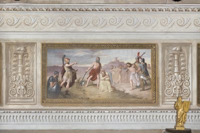 El martirio de San Mateo, de Historias de Cristo de Giovanni Chiarini