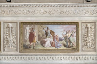 El martirio de San Simón y San Judas Tadeo, de Historias de Cristo de Giovanni Chiarini