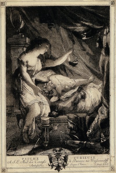 Psique Curiosa, mediados de 1770s de Giovanni David