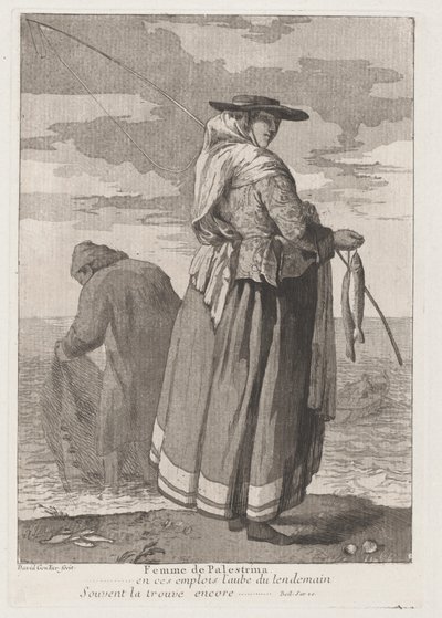 Femme de Palestrina (Mujer de Pellestrina) de Giovanni David